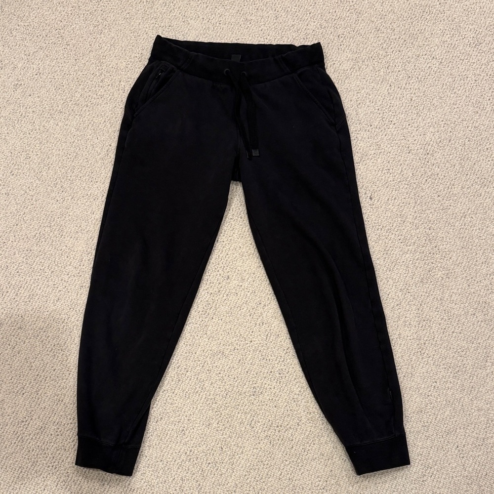 Athleta Black Jogger Sweatpants - size S Tall